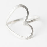 R407 - Forged Heart Ring