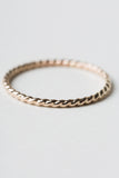 R419 - Twisted Stacking Ring