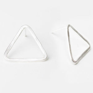 E126 - Triangle Post Earring