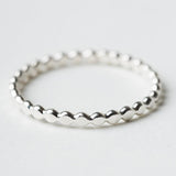 R410 - Beaded Stacking Ring